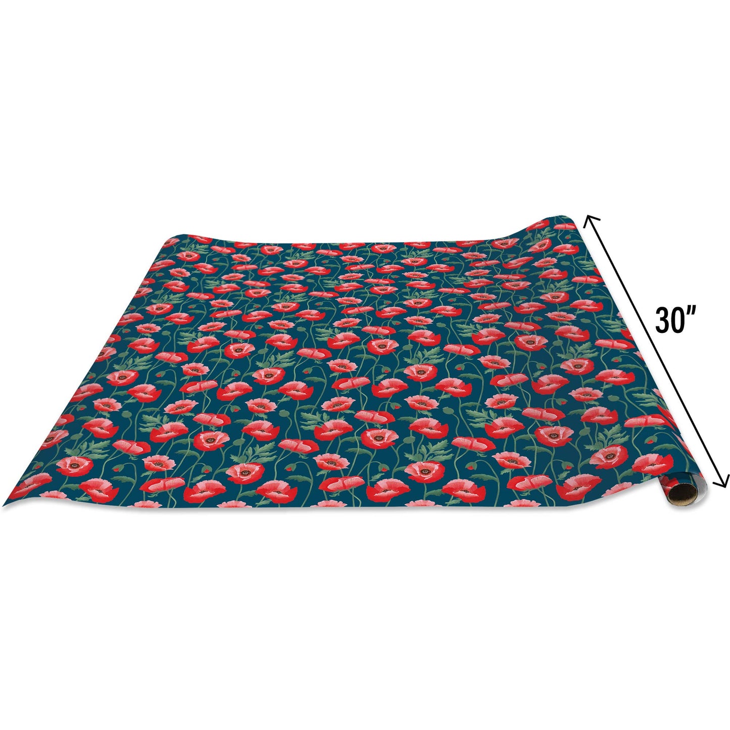 Pretty Poppies - Gift Wrap Rolls