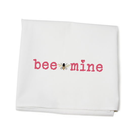 bee mine flour sack towel