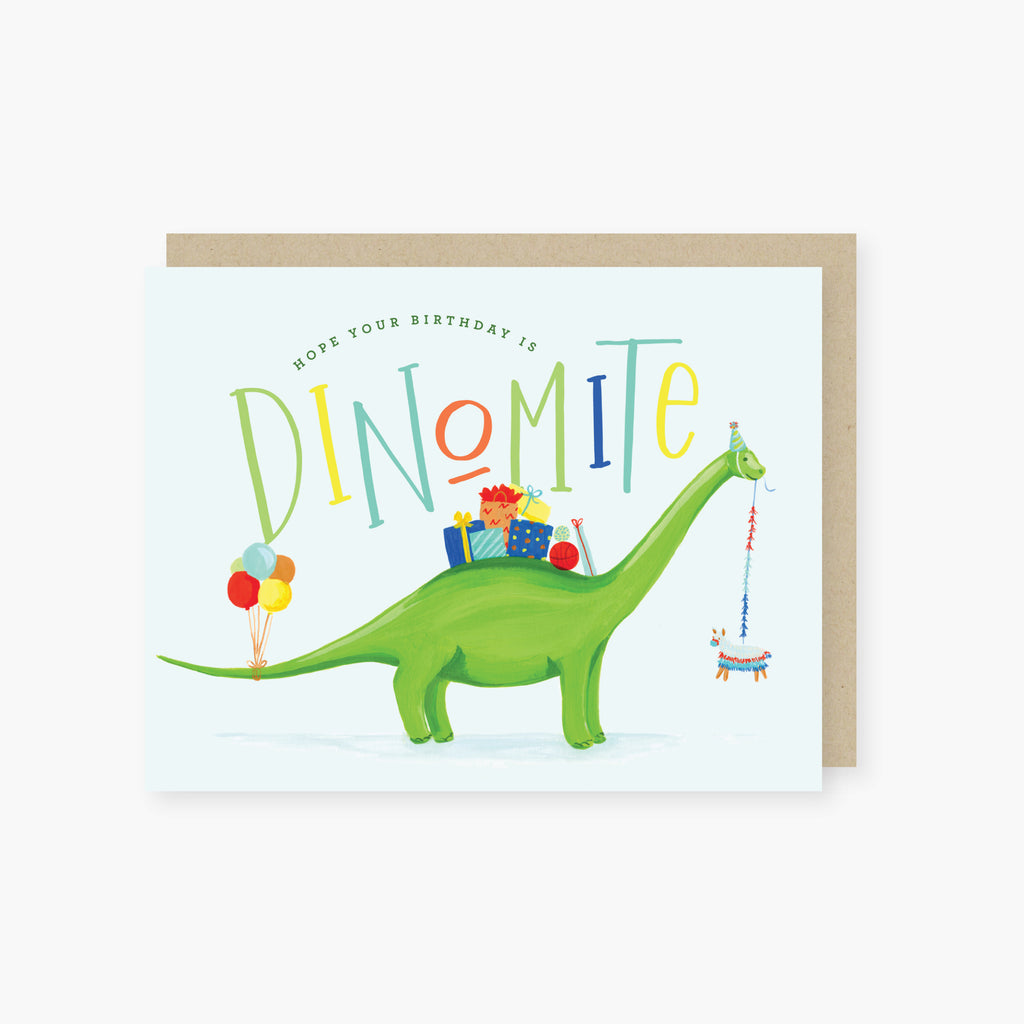 dino-mite birthday card