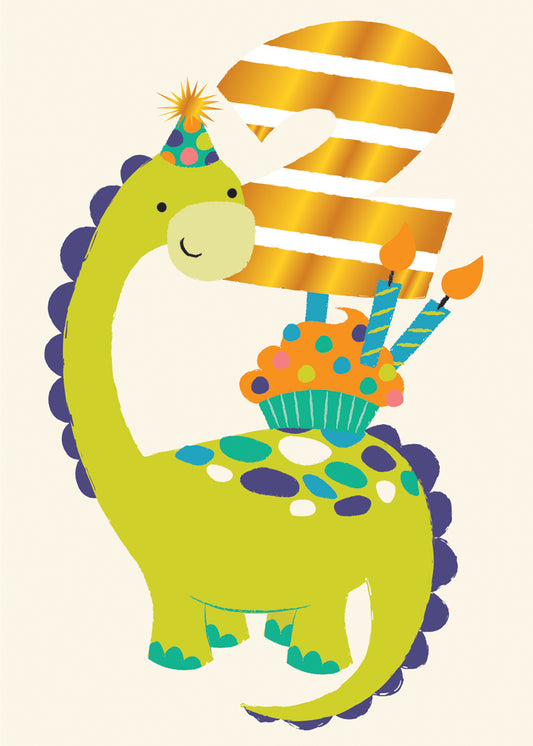 Two Fun Two Cool Greeting Card