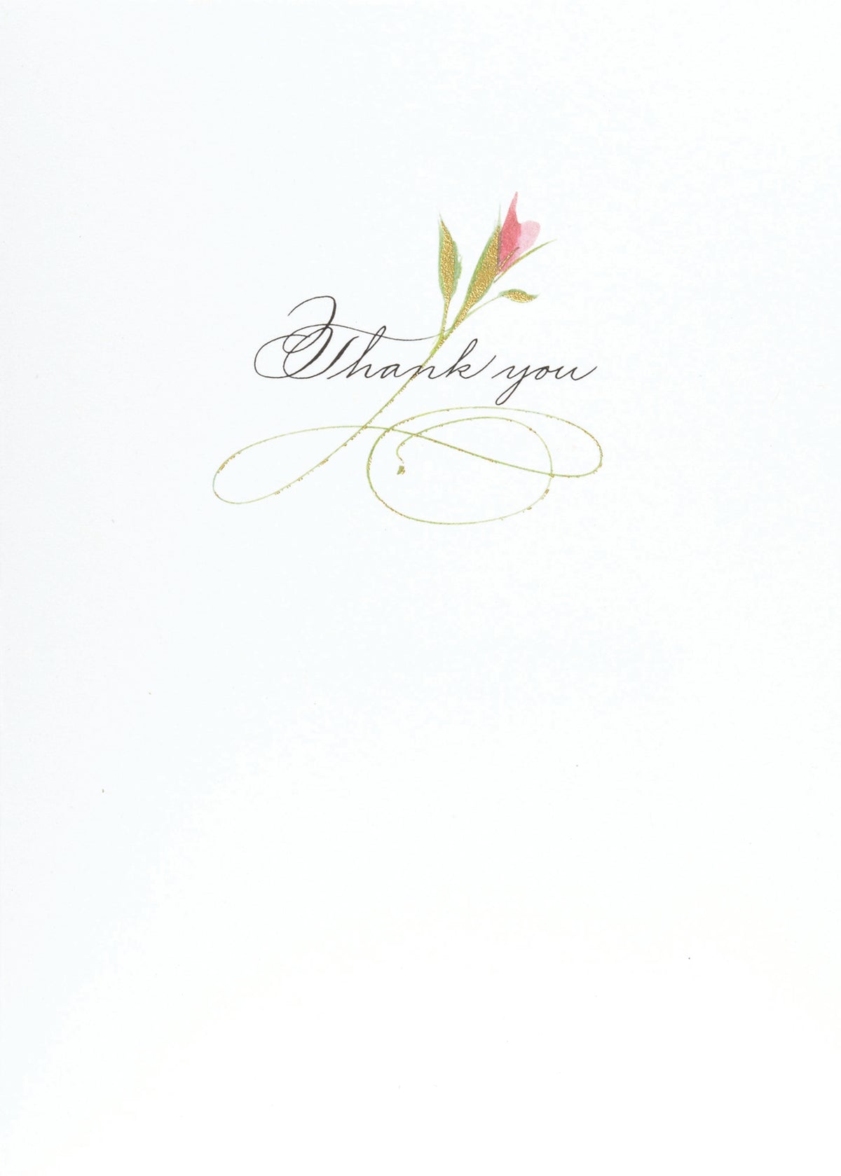 Thank You Flower Greeting Card