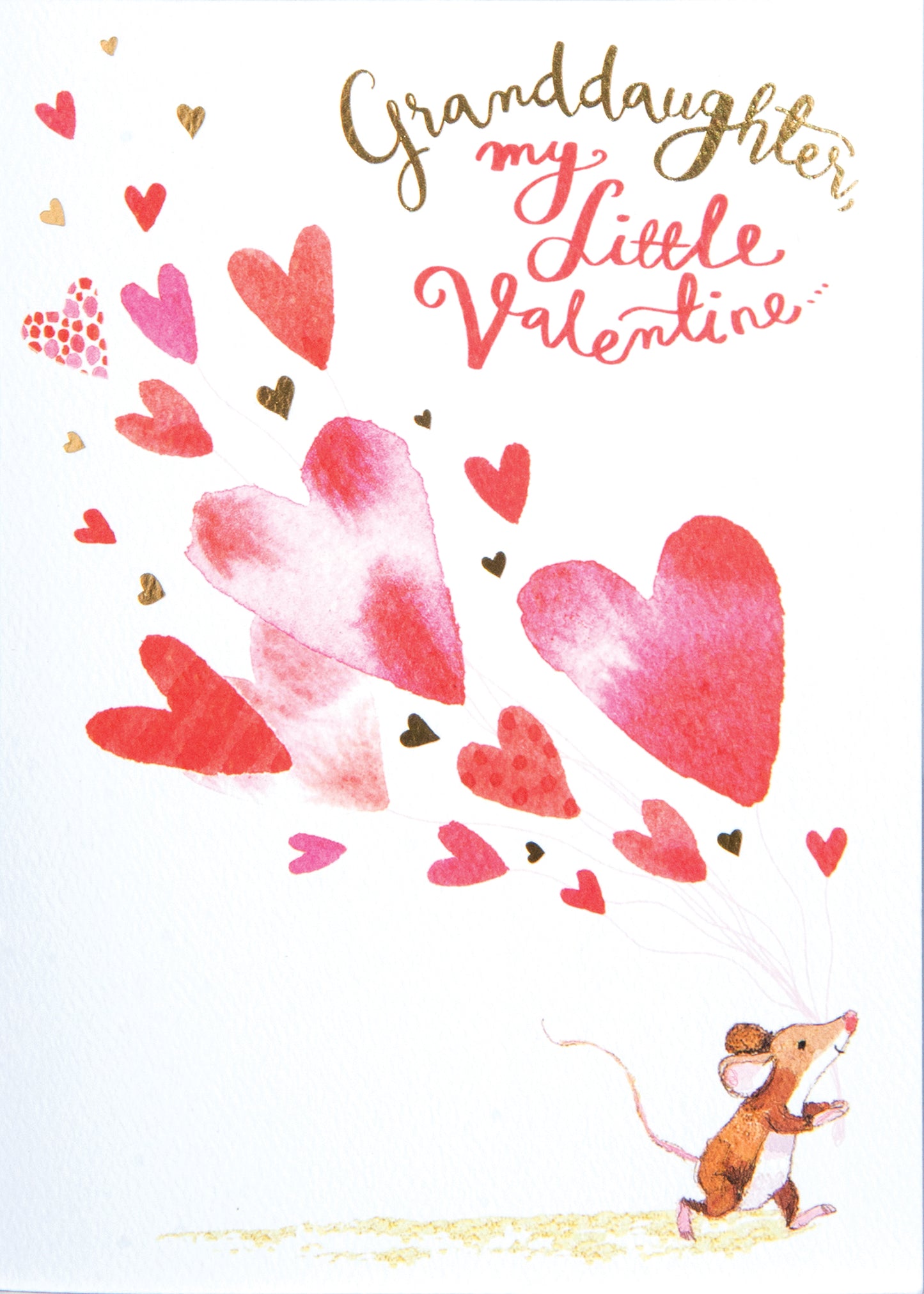 Little Valentine Mouse Greeting Card