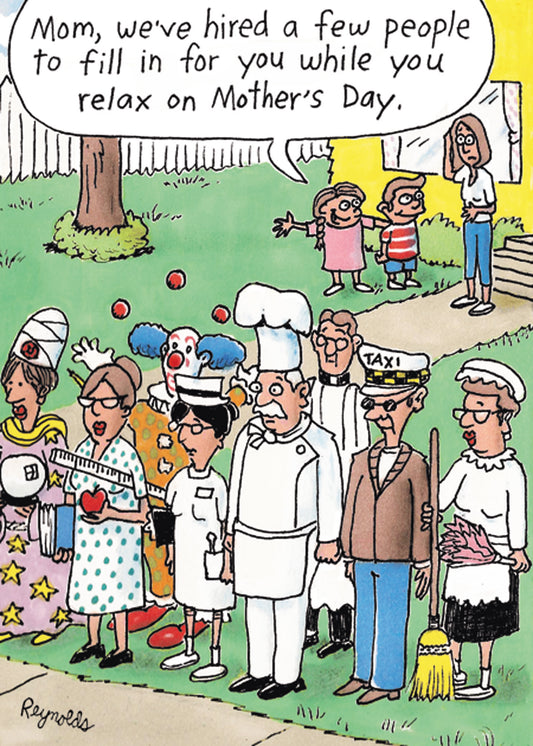 People to Fill-In Greeting Card