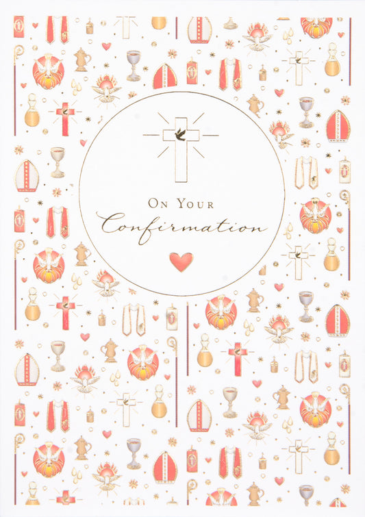 Confirmation Icons Greeting Card