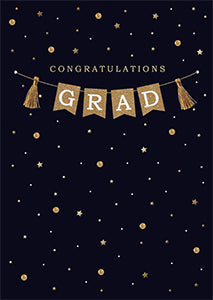 Sparkling Graduation Greeting Card