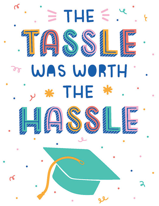 Tassle Hassle Greeting Card