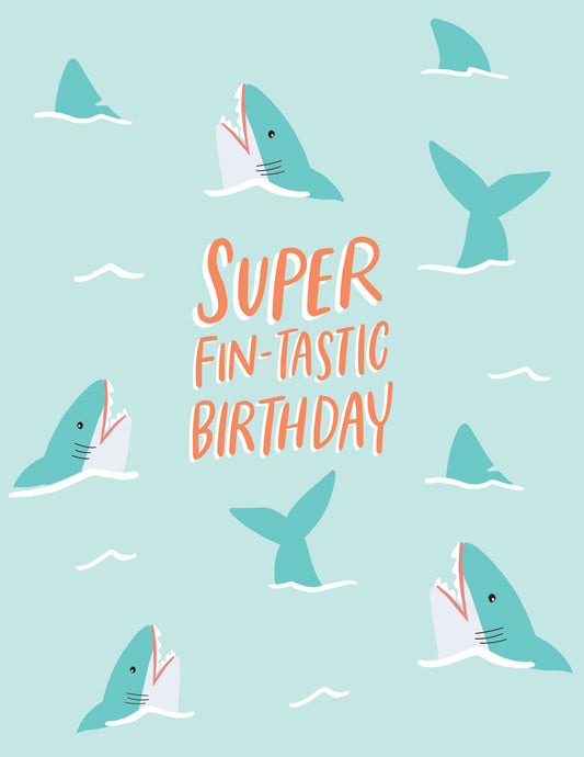 Fintastic Bday Greeting Card