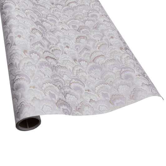 Marbled Ceramica Silver & Lavender Roll Wrap