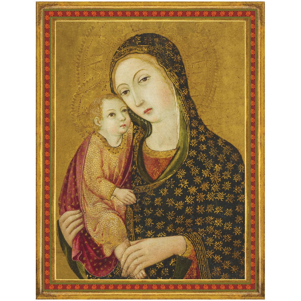 Madonna and Child Classic Boxed Christmas Cards - includes 15 cards & envelopes