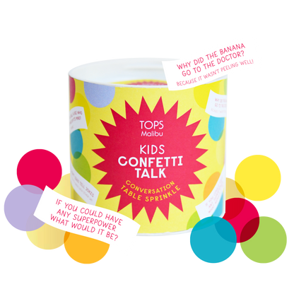 Confetti Talk Conversation Table Sprinkles - Kids