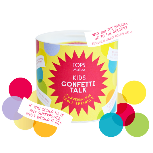 Confetti Talk Conversation Table Sprinkles - Kids