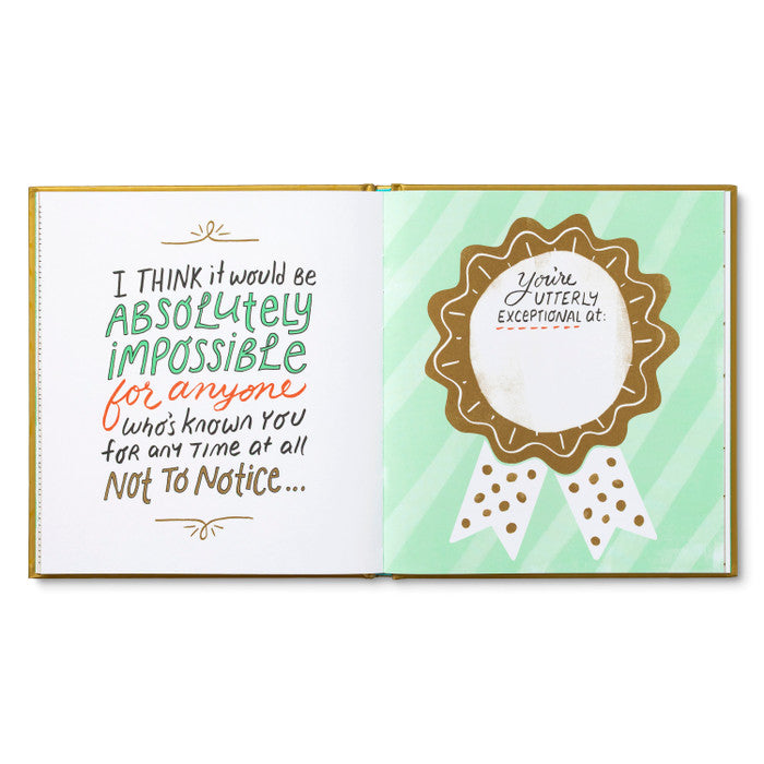 I Wrote a Book About You Gold Edition