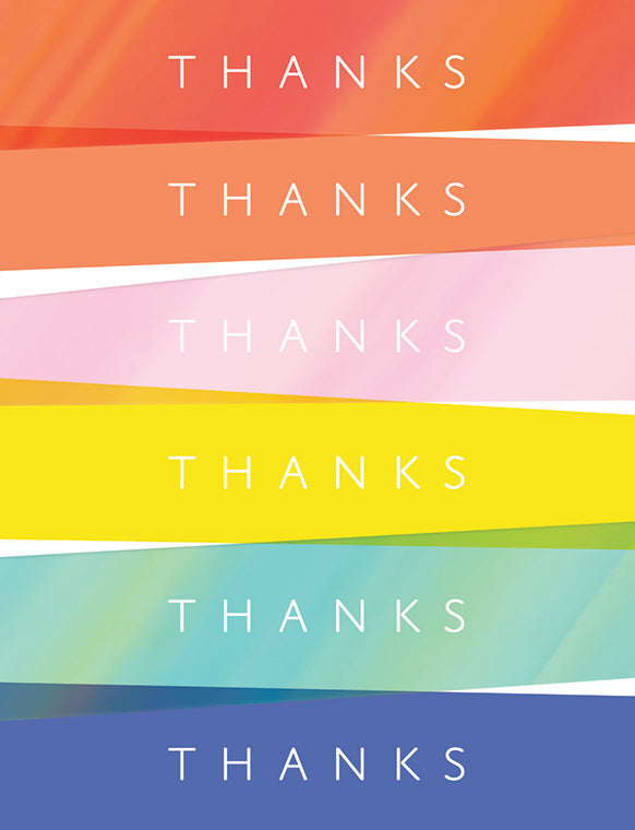 Color Play Boxed Thank You Cards