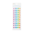 Stickiville Rainbow Numbers Stickers