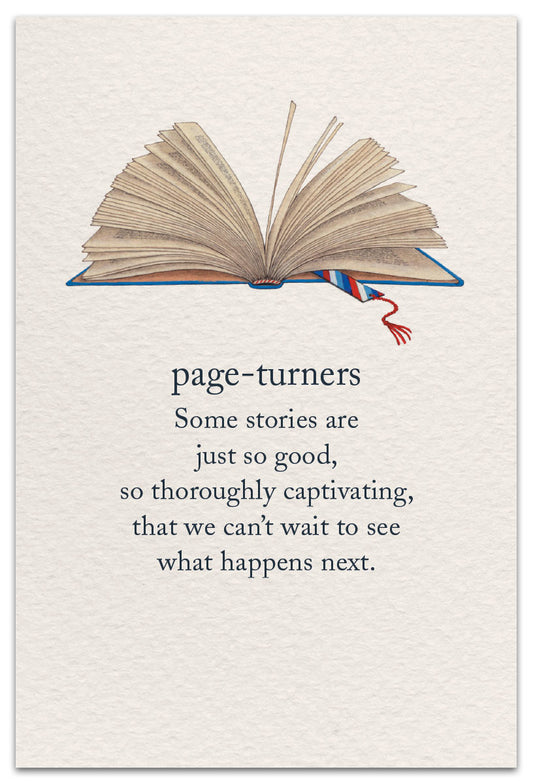 Page-turners card