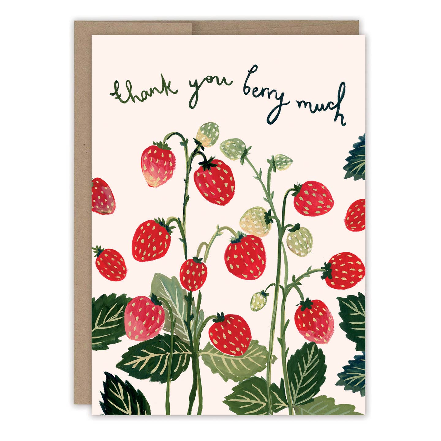 Berry Much Thank You Card