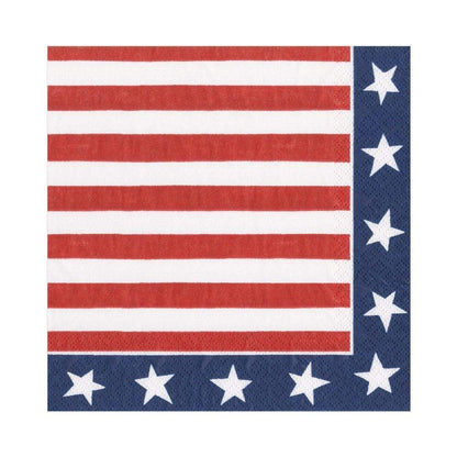 Red White And Blue Napkin Luncheon