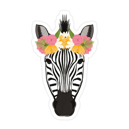 Pretty Zebra Sticker