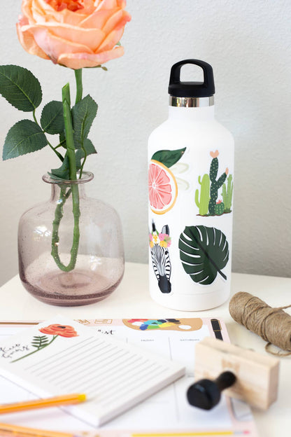 Pretty Zebra Sticker