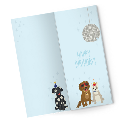 Birthday Card and Chocolate – Heard There was a Pawty