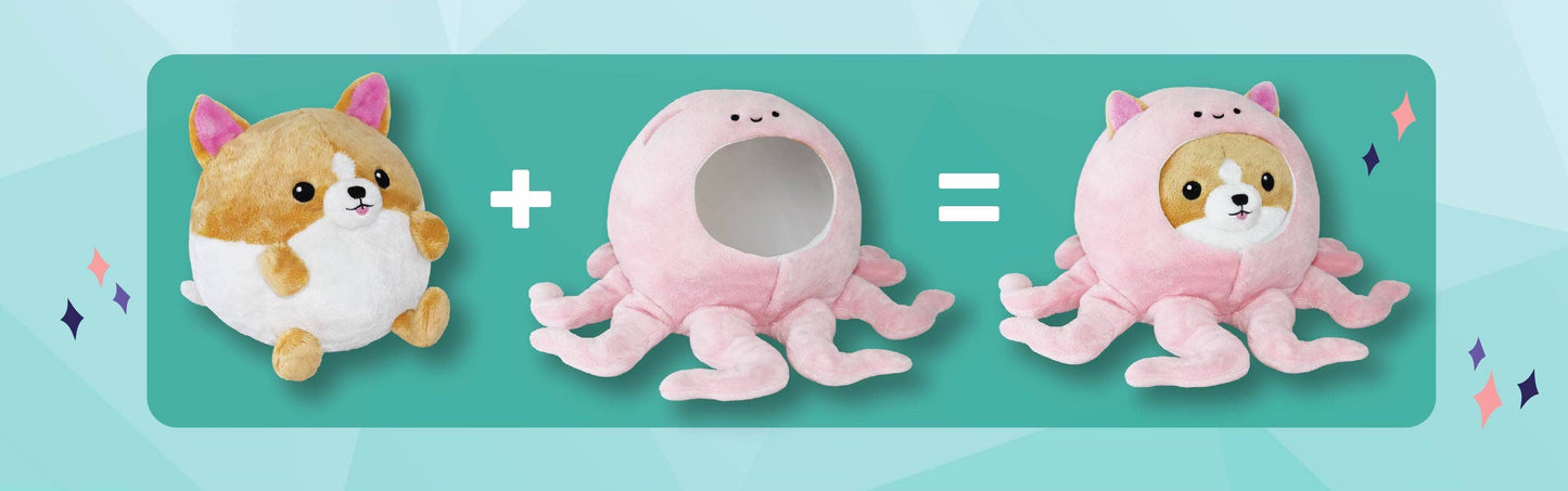 Undercover Corgi in Unicorn