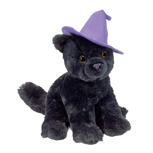 Mini Halloween Soft Cat with Hat
