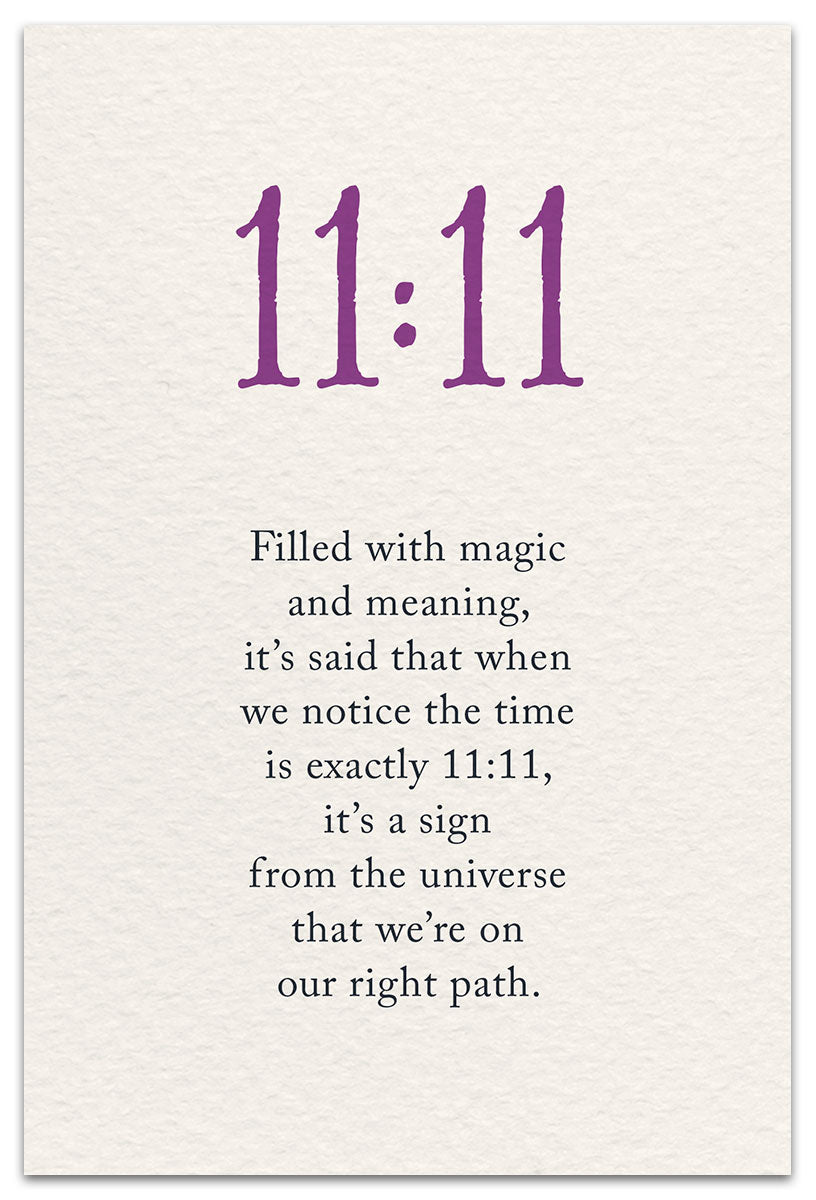 11:11 card