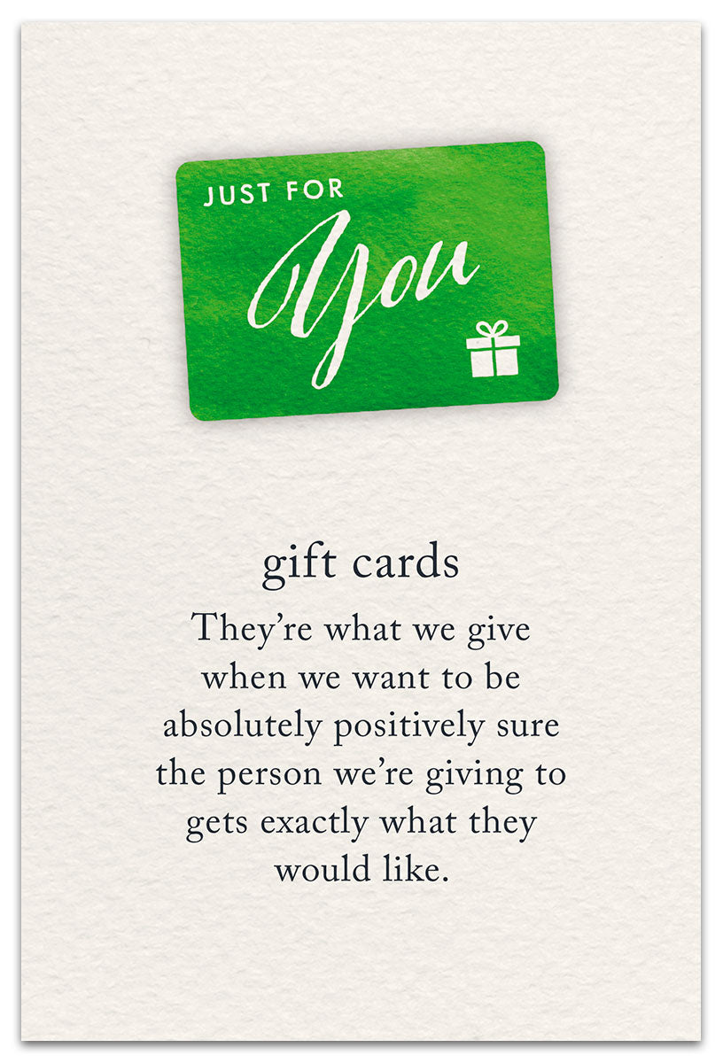 Gift Cards card