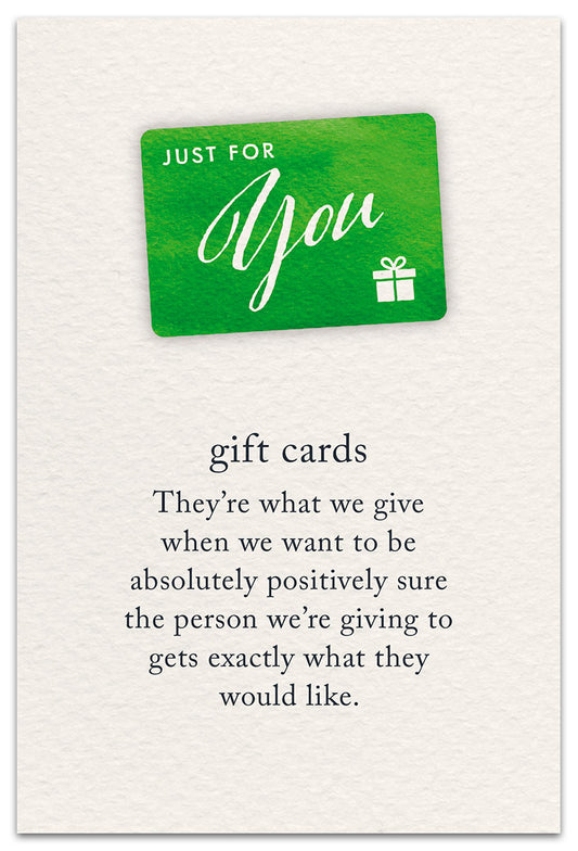 Gift Cards card