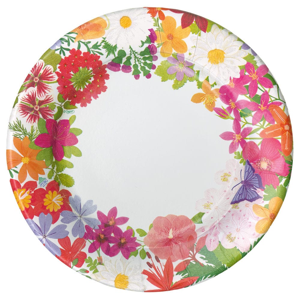 Halsted Floral Paper Dinner Plates