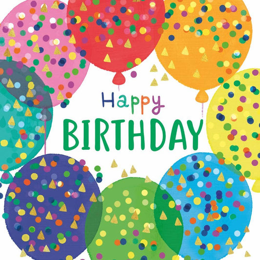 BALLOON & BIRTHDAY Luncheon Napkin