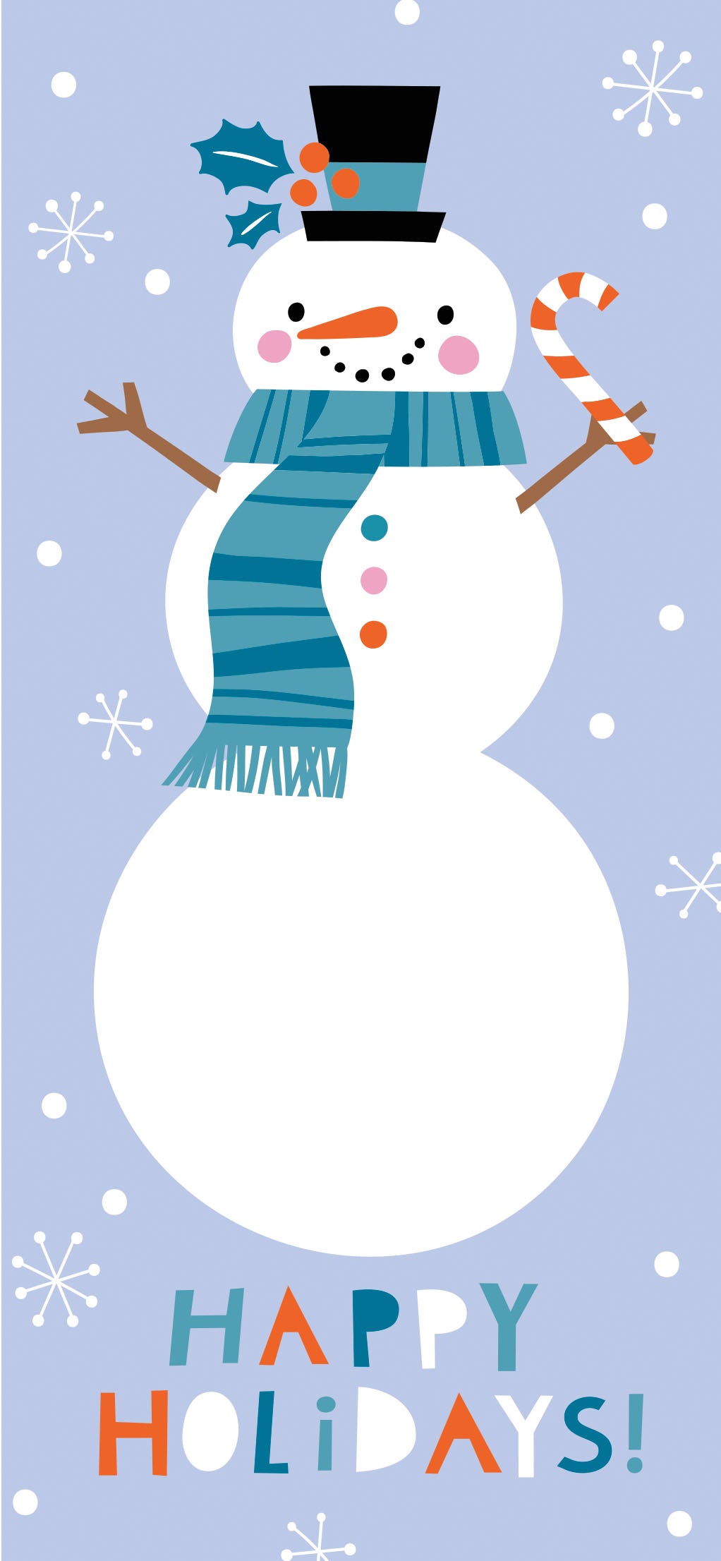 Frosty Greetings Greeting Card Hang Pack