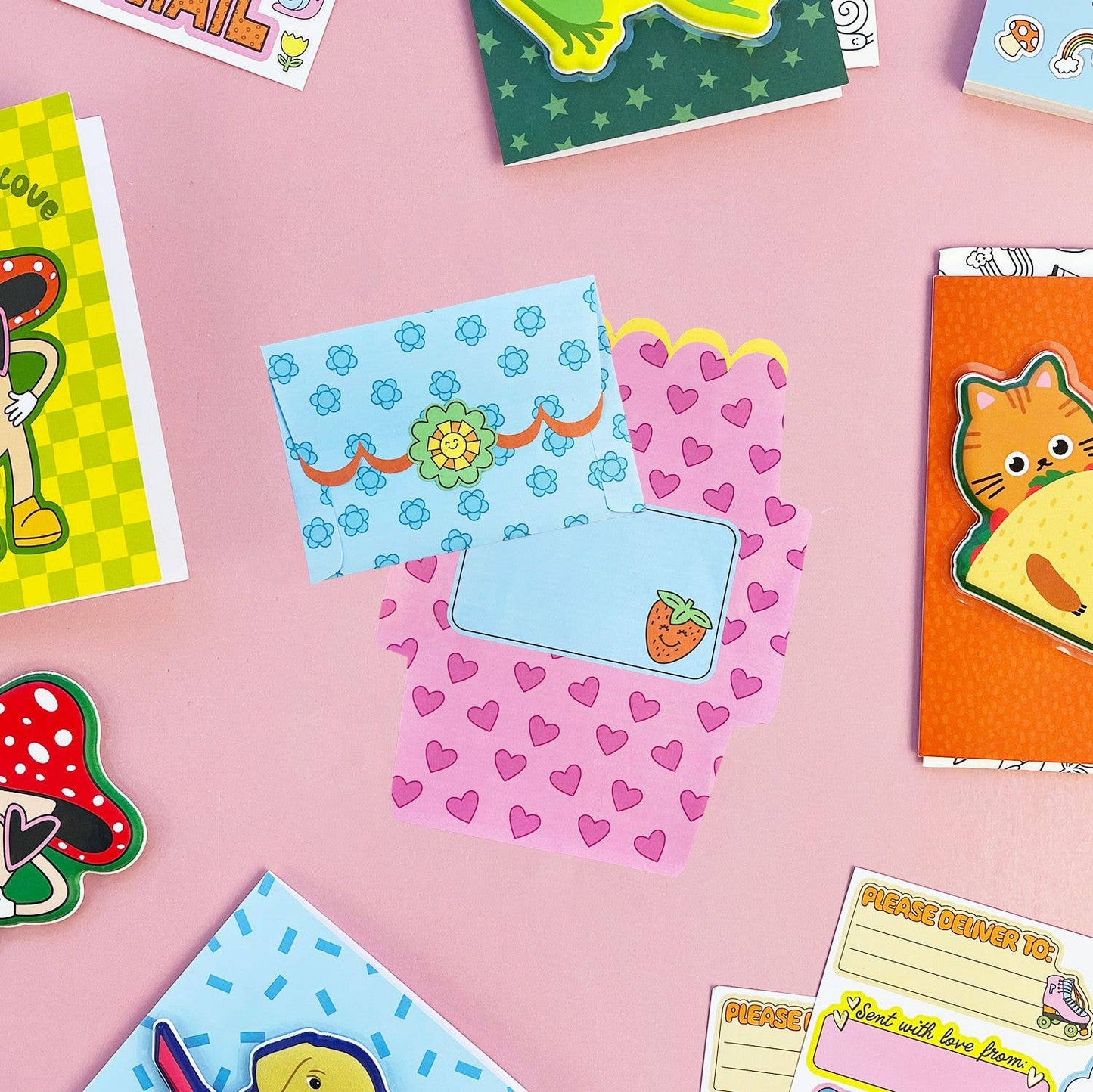 Happy Go-Lucky Mini Mailers