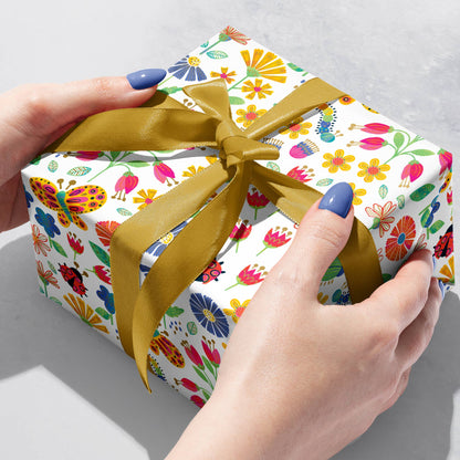 Blooms & Bugs - Gift Wrap Rolls