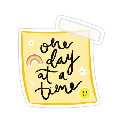 One Day Note Vinyl Sticker