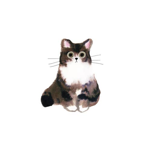 Tattly Curious Cat Tattoo - Thumbnail 2
