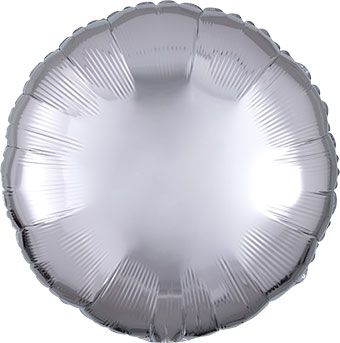 Solid Round Mylar Balloons