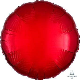 Solid Round Mylar Balloons