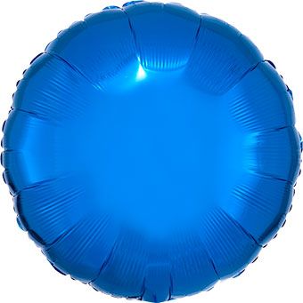 Solid Round Mylar Balloons