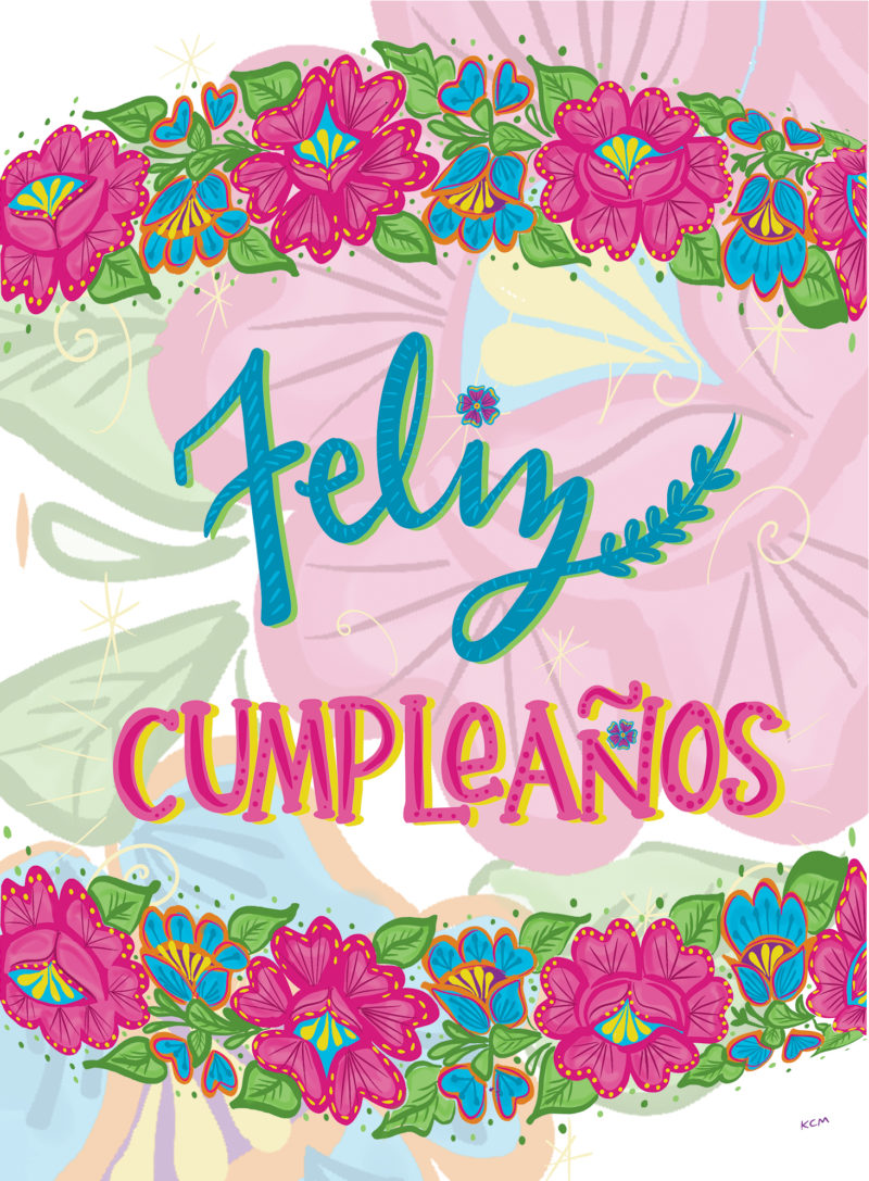 Feliz Cumpleaños Greeting Card