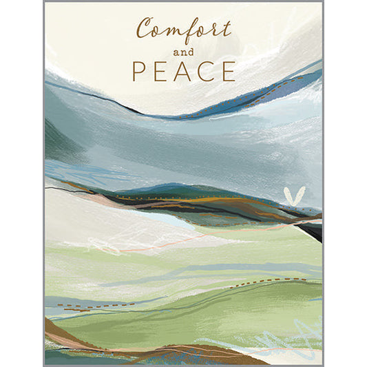 Sympathy card - Peaceful Landscape