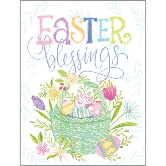 Easter Basket Greeting Card