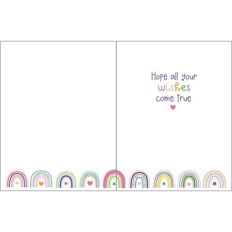 Rainbows Birthday card