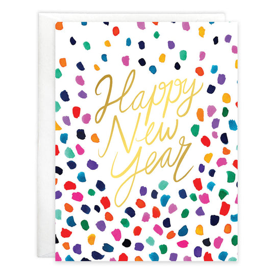 Colorful New Year Boxed Cards