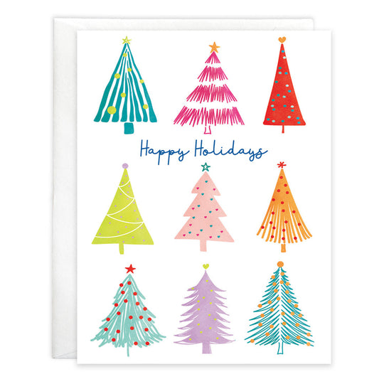Festive Trees Christmas Cards