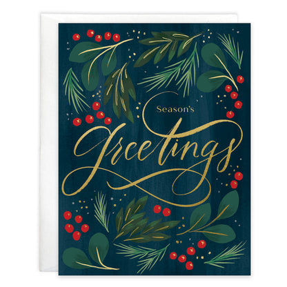 Botanical Greetings Christmas cards