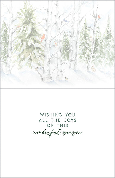 Snowy Forest Christmas Cards
