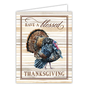 Have a Blessed Thanksgiving Greeting Card