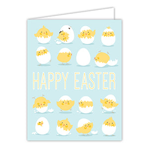 Happy Easter Baby Chics Greeting Card