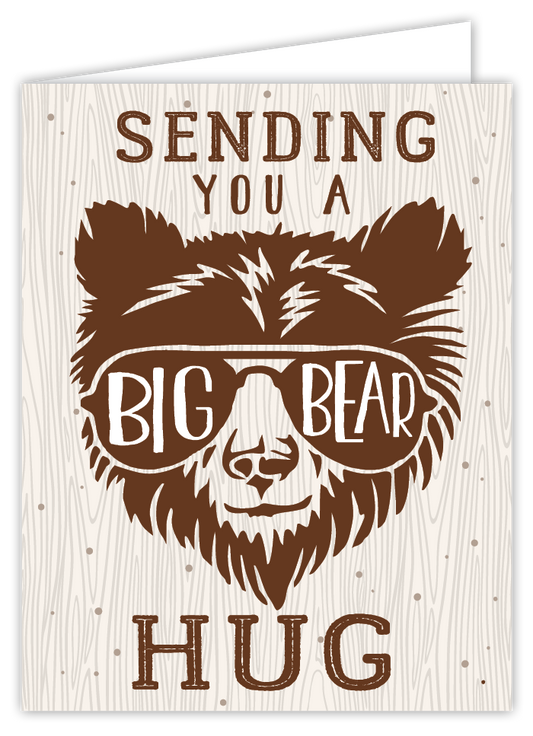 Bear Hug Greeting Card